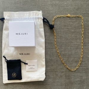 Like new Mejuri Bold Link Chain Necklace